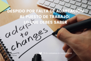 Despido por falta de adaptación al puesto de trabajo