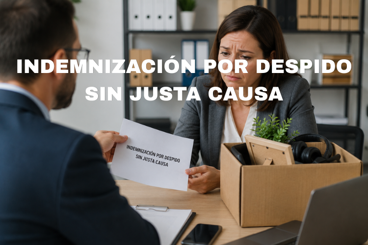 Indemnización por despido sin justa causa