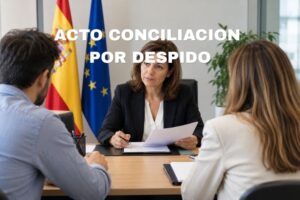 acto conciliacion despido